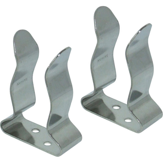 Osculati Stainless Steel Pole Clips (25mm - 32mm / Per Pair) 831021
