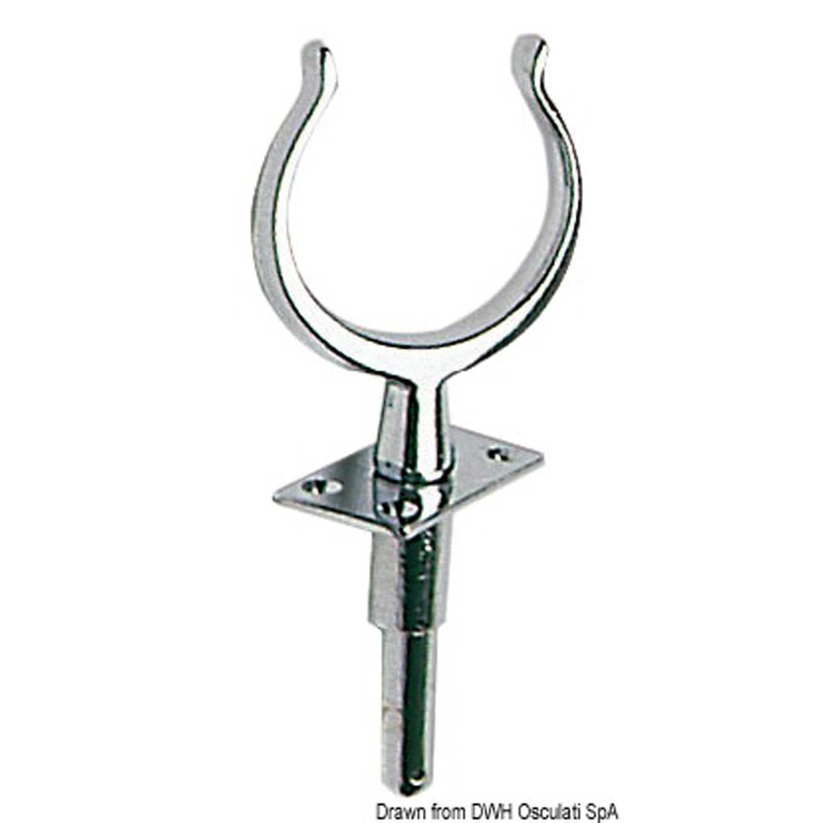 Oscualti Chromed Brass Rowlock 14mm 831042