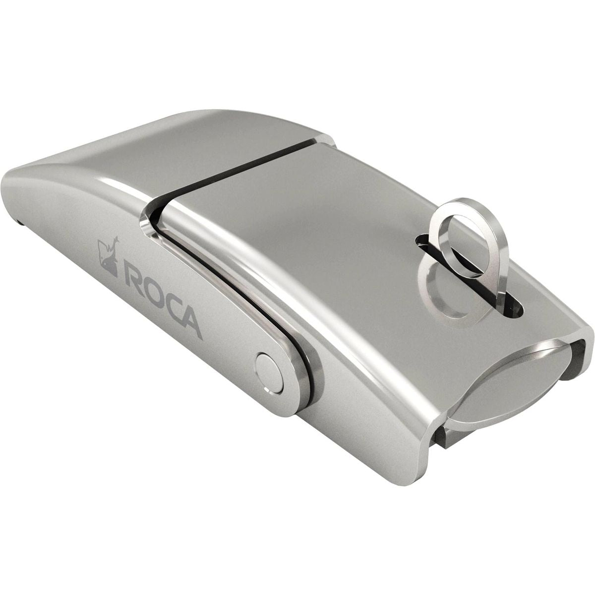 Roca Covered Latch in Electroplated SS 316 with Eyelet (82mm x 31mm) 831096