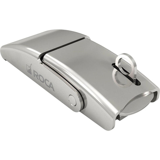 Roca Covered Latch in Electroplated SS 316 with Eyelet (82mm x 31mm) 831096