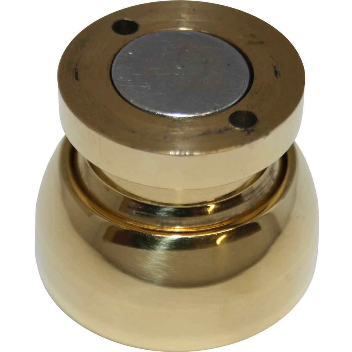 Foresti & Suardi Polished Brass Magnetic Door Stop (40mm Diameter) 831102