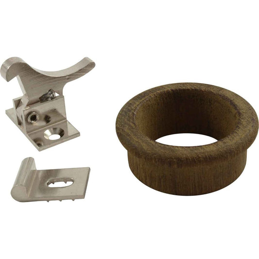 Osculati Door Latch With Trim Ring (Chrome Plated Brass) 831119
