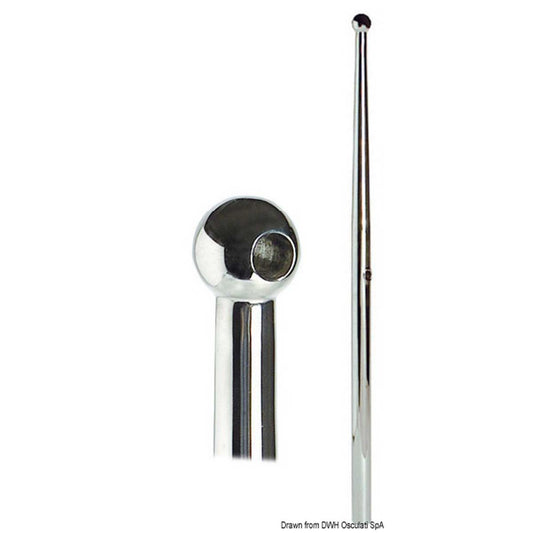 Osculati Stainless Steel Stanchion 610mm x 25mmID 831208