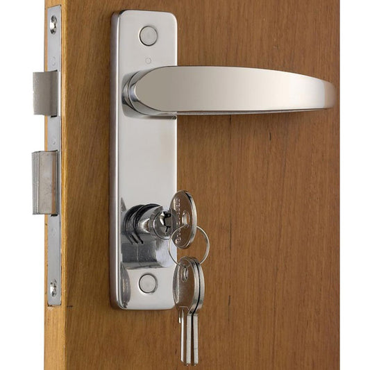 Osculati Smart Door Handles with Plates & Lock (Pair / External Left) 831815