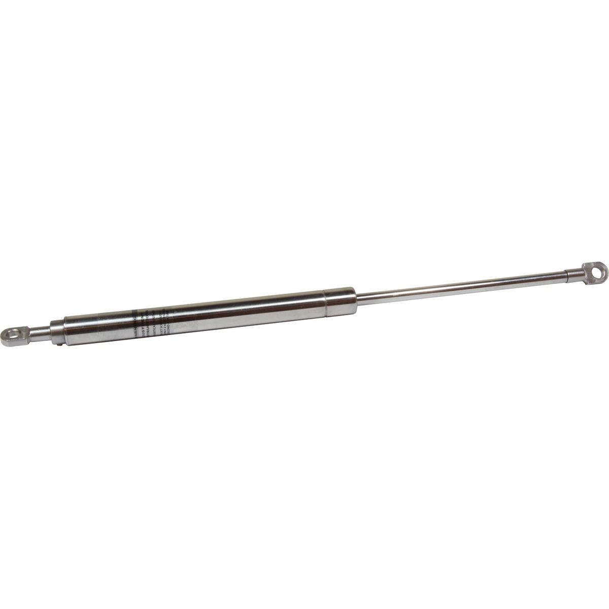 Osculati Stainless Steel Gas Strut (377mm Open / 132mm Stroke / 70kg) 832003