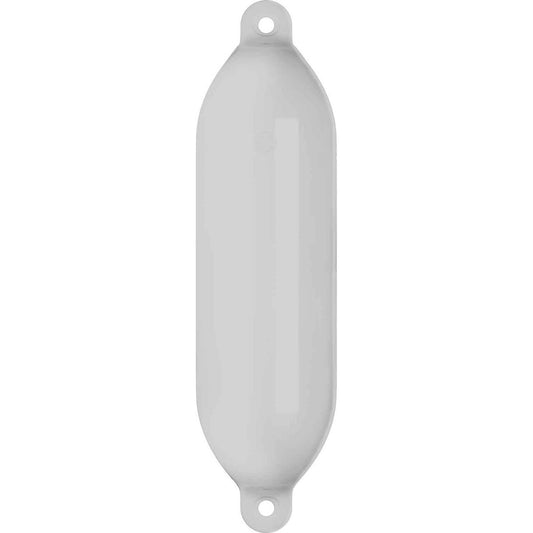 Dan-Fender White Light Duty Fender for 17-23' Boats (160mm OD x 630mm) 895004