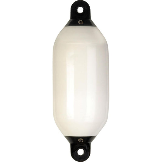 Dan-Fender White Cylindrical Fender for 31-45' Boats (250mm x 700mm) 895016