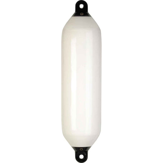 Dan-Fender White Cylindrical Fender for > 46' Boats (300mm x 1130mm) 895019