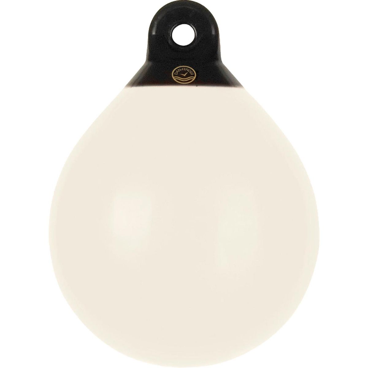 Dan-Fender White Balloon Fender for 11-16' Boats (240mm OD x 320mm) 895026