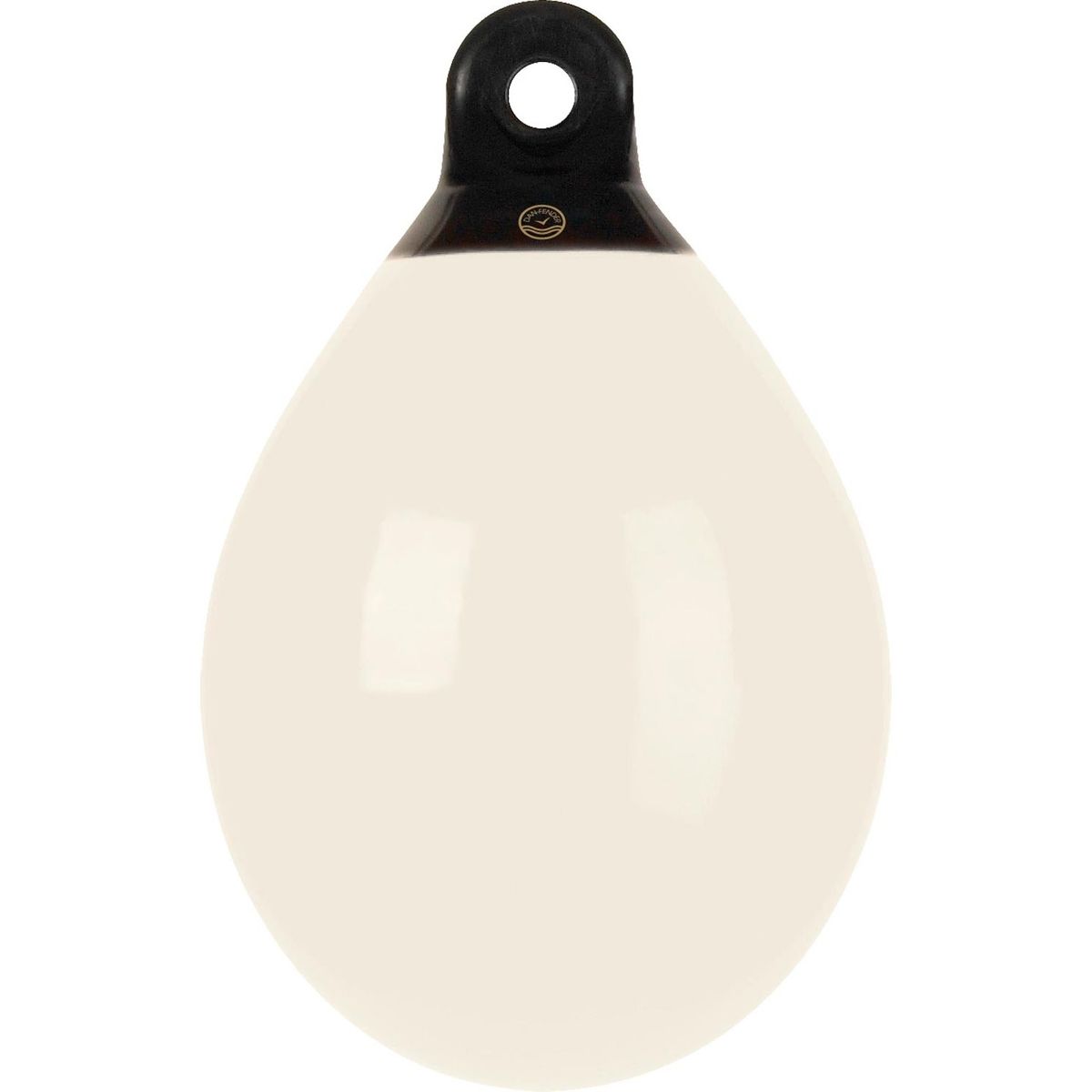 Dan-Fender White Balloon Fender for 17-23' Boats (320mm OD x 480mm) 895027