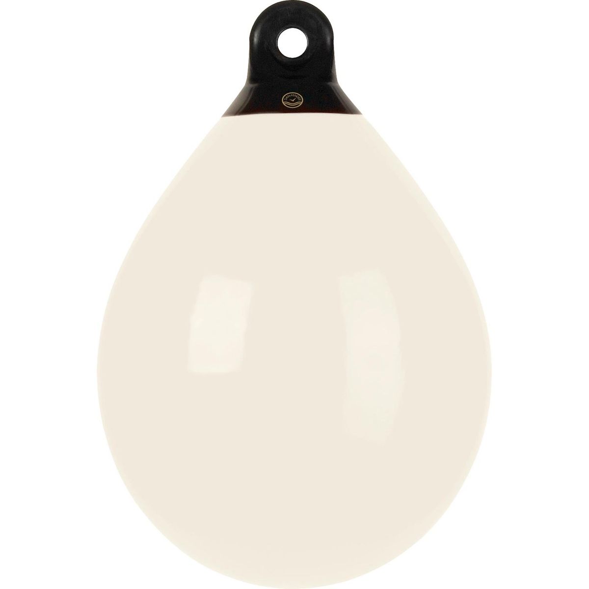 Dan-Fender White Balloon Fender for 24-45' Boats (405mm OD x 570mm) 895028