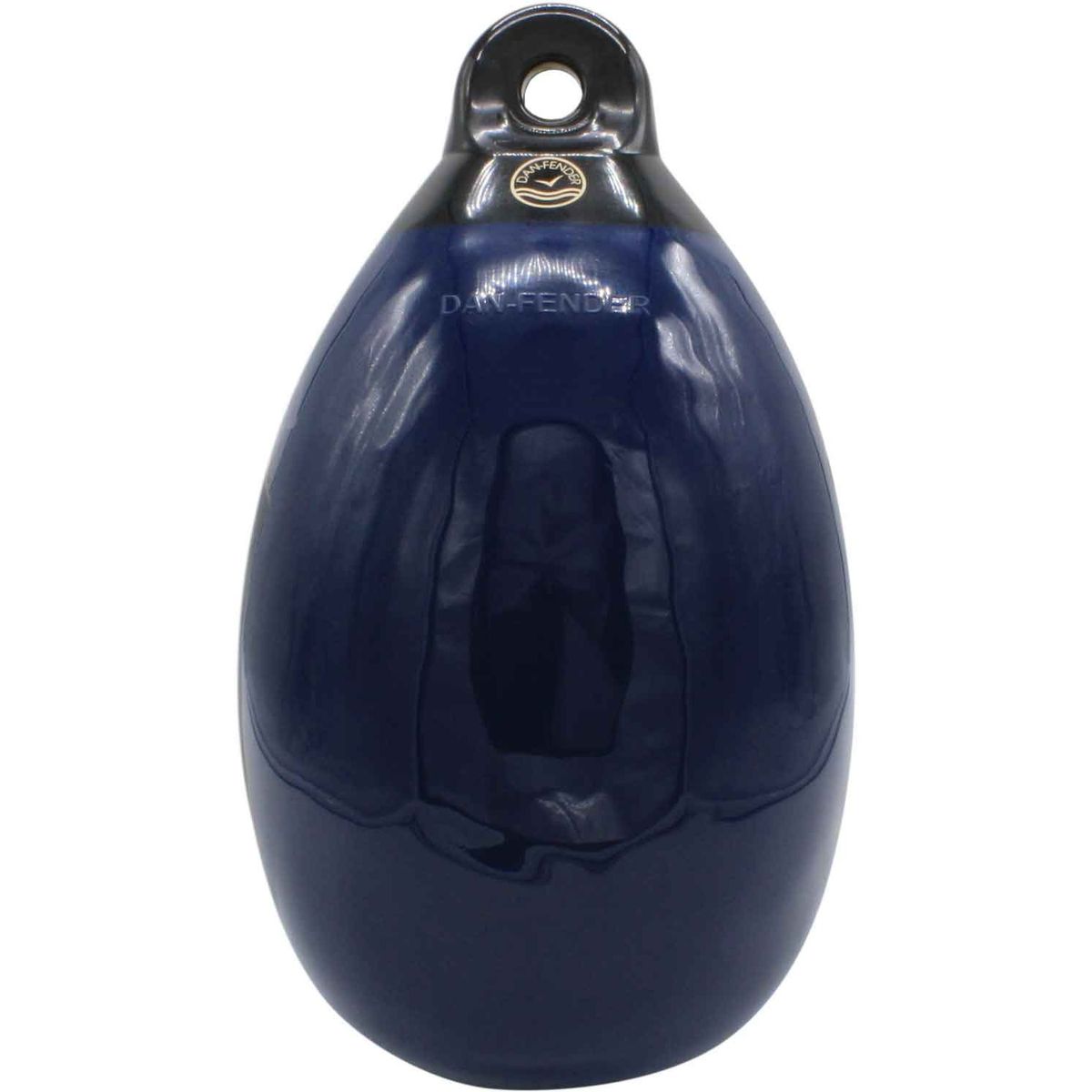 Dan-Fender Navy Single Eye Fender for 11-23' Boats (170mm OD x 310mm) 895107