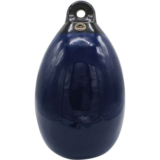 Dan-Fender Navy Single Eye Fender for 11-23' Boats (170mm OD x 310mm) 895107