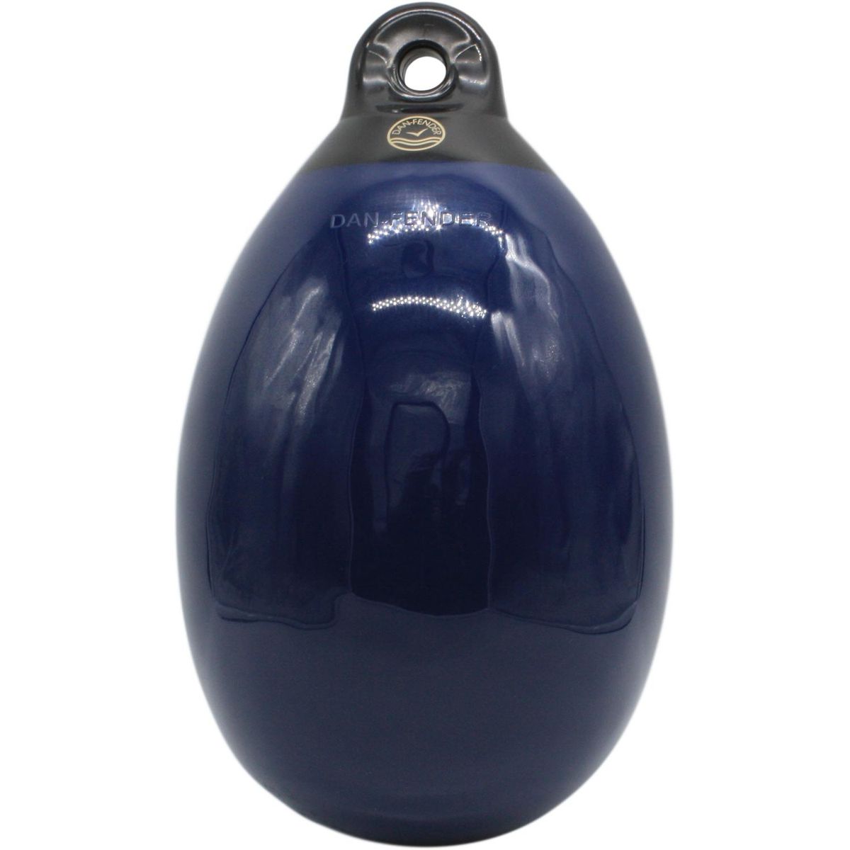 Dan-Fender Navy Single Eye Fender for 17-30' Boats (210mm OD x 360mm) 895108