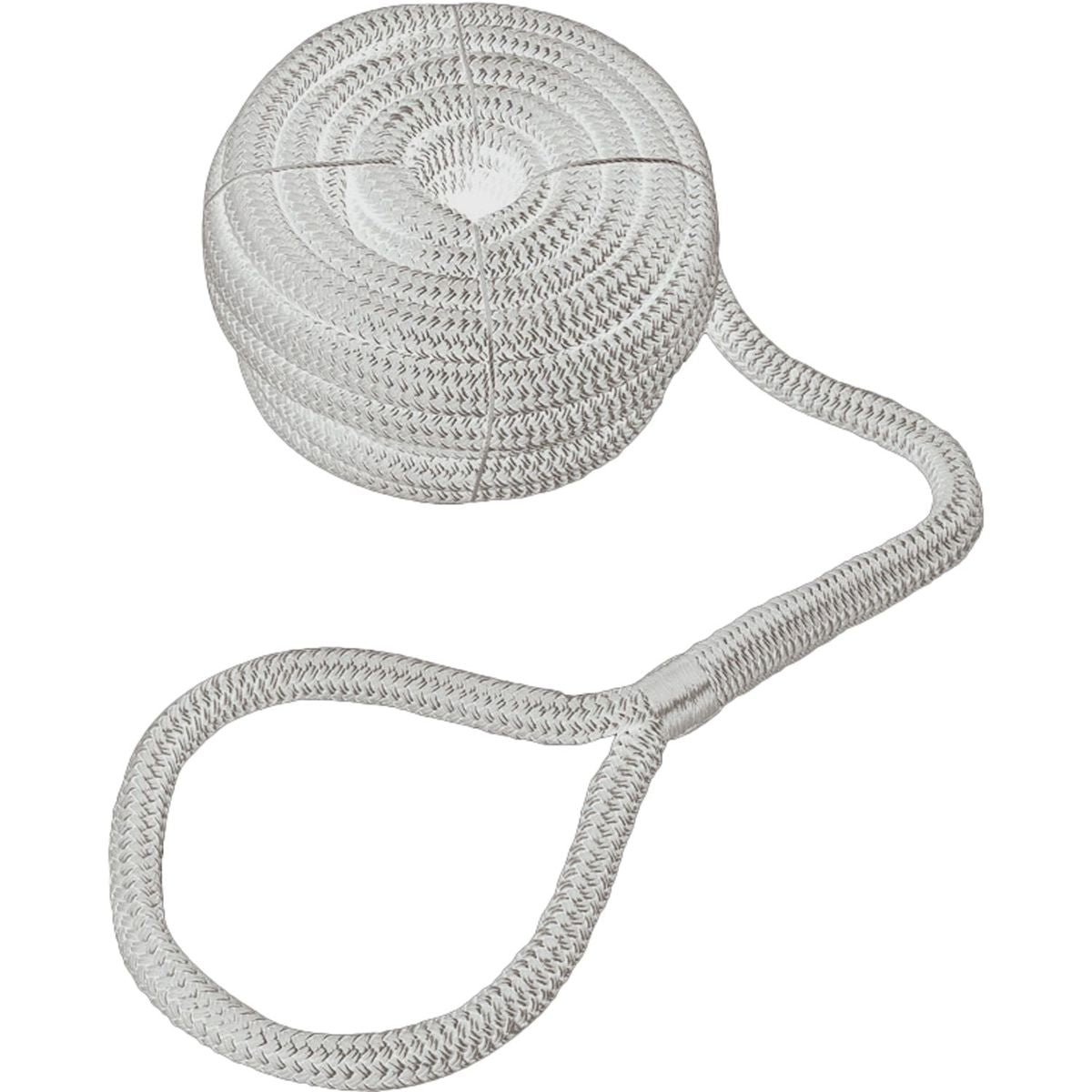 Osculati Mooring Line with Spliced Eye (12mm OD / White / 7 Metres) 895813