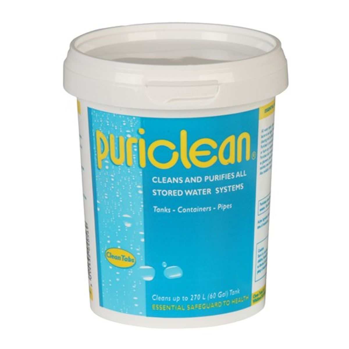 Clean Tabs Puriclean 4kg Tub 9-19802