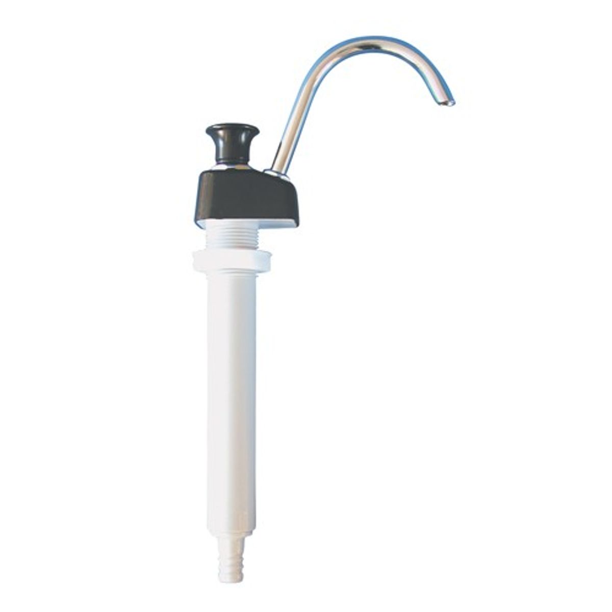 Fynspray Manual Piston Galley Pump with Black Base (13-16mm Hose) 9-42905