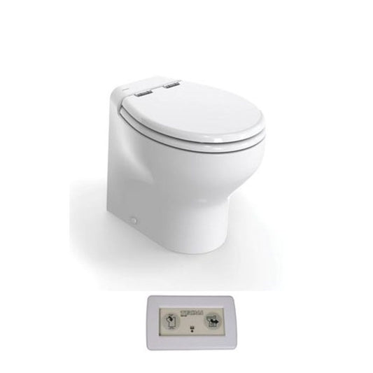 Tecma Silence Plus 2G Hi Toilet Fresh Water & Bidet (2 Switch / 24V)