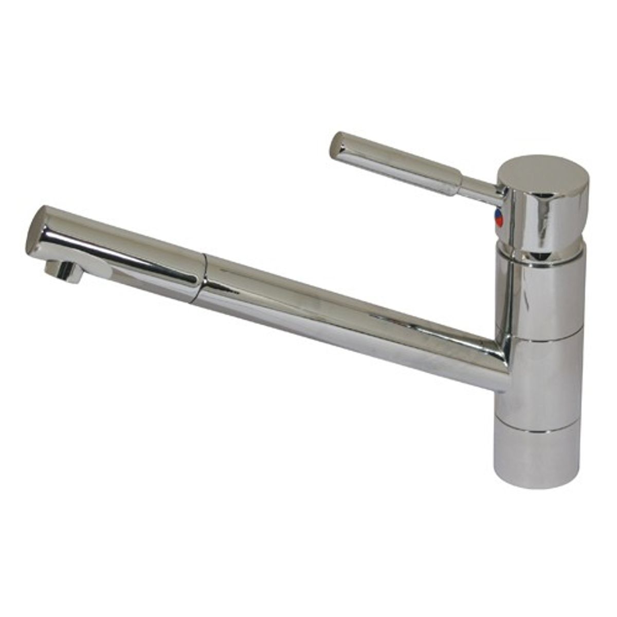 Osculati Monobloc Sink Mixer Tap with Long Swivel Spout (Chrome)