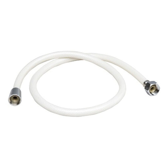 Can White Shower Hose Reinforced (2.5m / 1/2" C x 1/2" BSP Female)