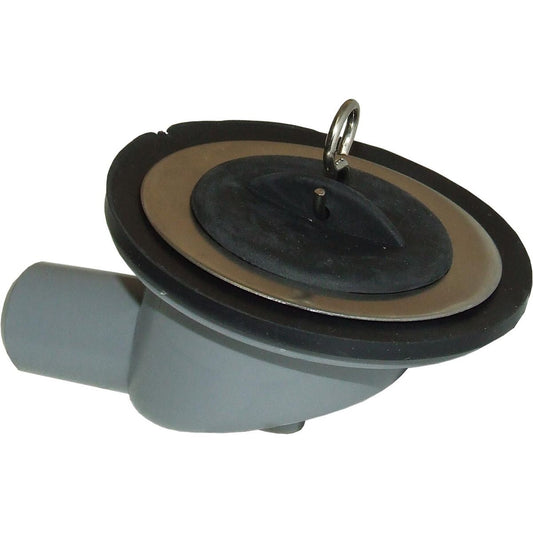 AG Stainless Steel Sink Waste Right Angle for 1-1/4" Hose