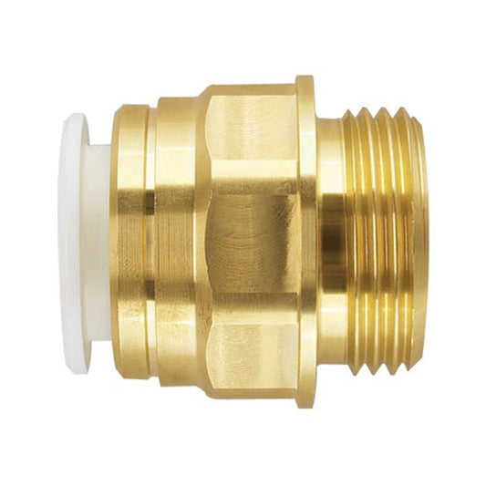 JG Speedfit Coupler Fitting for 28mm Pipe (1" BSP Male / DZR) 9-84013