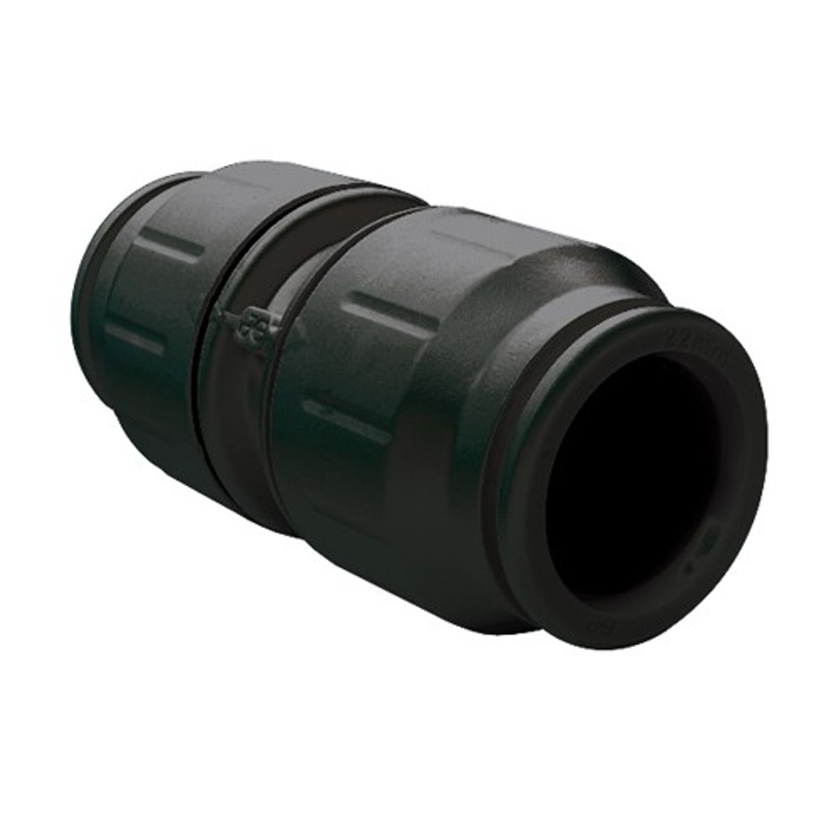 JG Speedfit 12mm Equal Straight Connector (Black) 9-84040BK