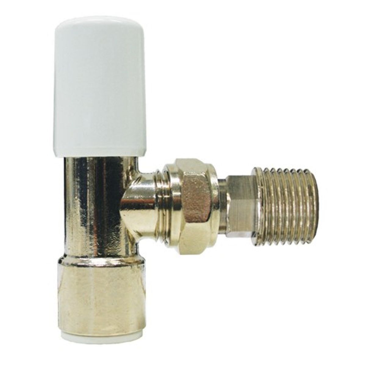 JG Speedfit 15mm Radiator Lockshield Valve 9-84481