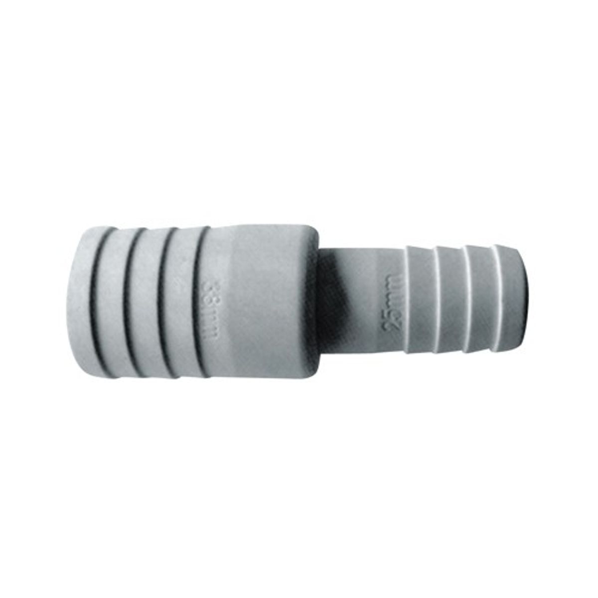 Can Plastic Straight Hose Reducer (38mm to 25mm Hose) 9-96975