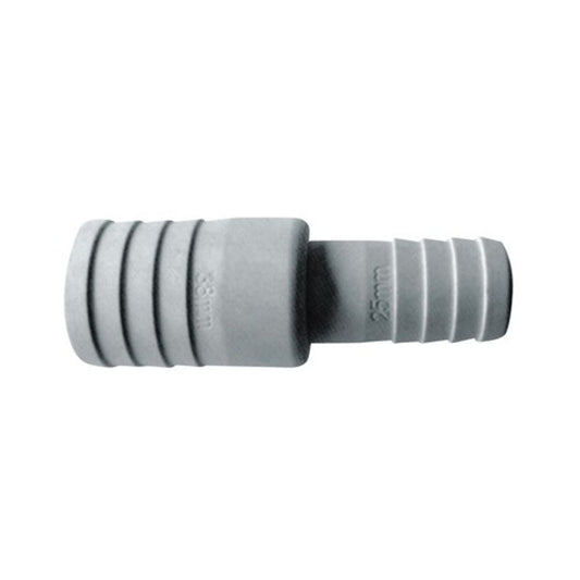 Can Plastic Straight Hose Reducer (38mm to 25mm Hose) 9-96975
