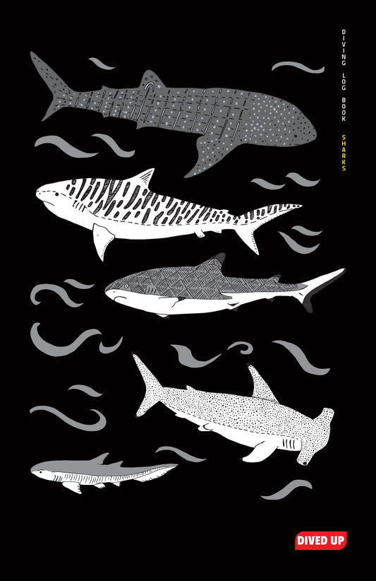 Diving Log Book - Sharks