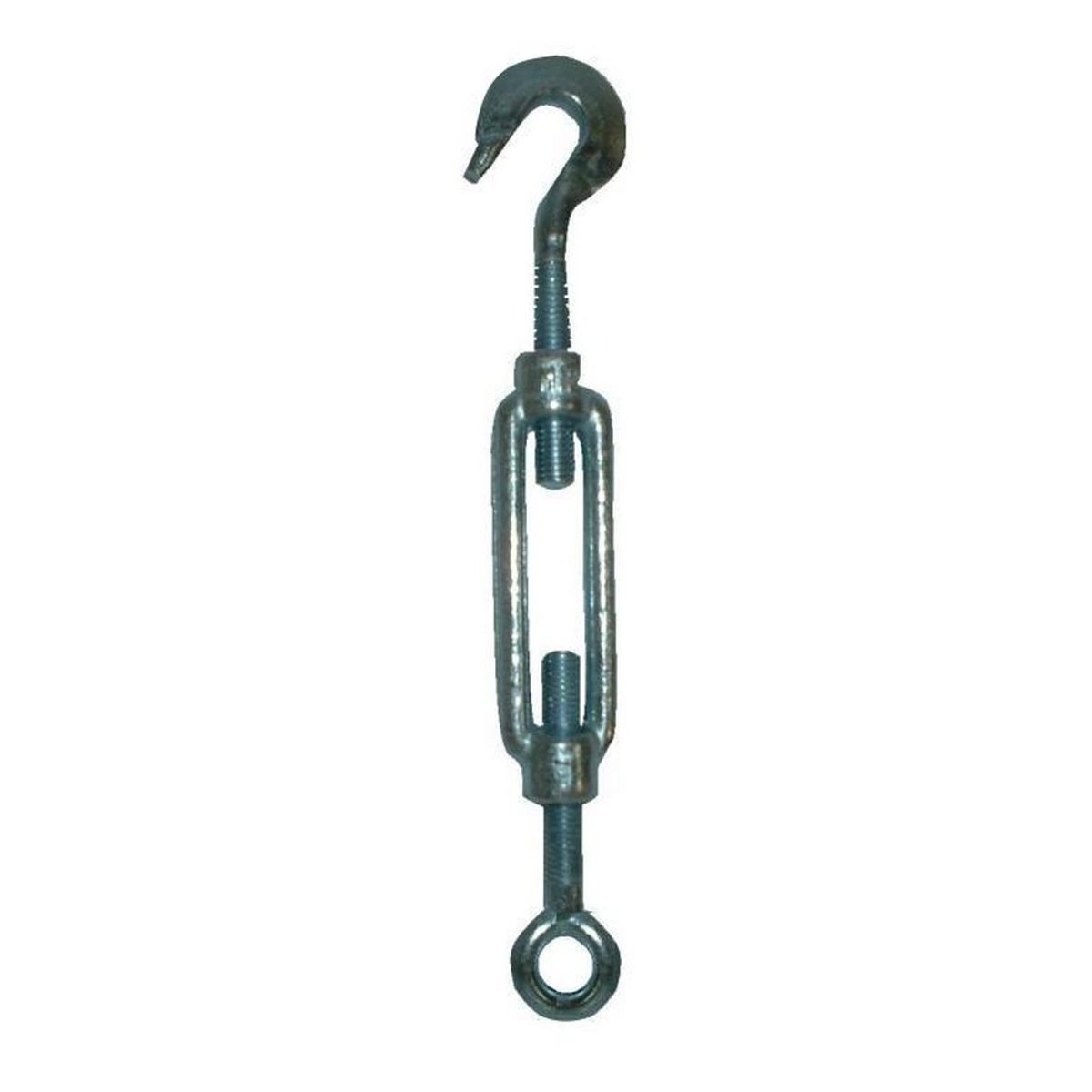 AG Galvanised Steel Hook to Eye Turnbuckle (10mm) A98/10MM/HE