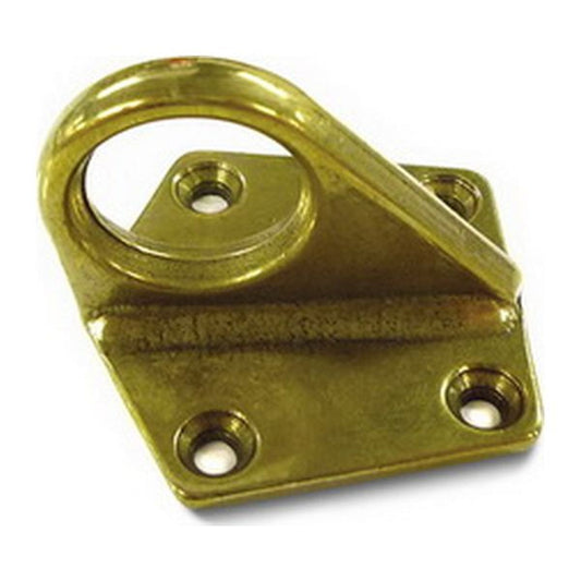 AG Fender Eye Plate in Brass (1-1/2" x 1-1/2")