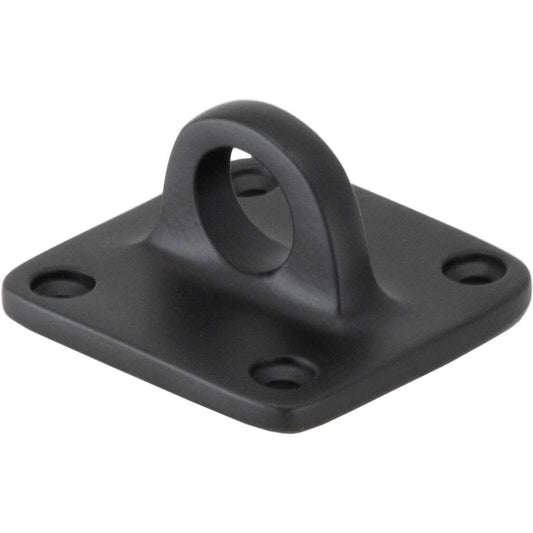 AG Brass Fender Eye Plate (1-3/4" x 1-7/8") Matt Black