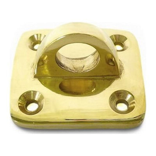 AG Fender Eye Plate in Brass (1-3/4" x 1-7/8")