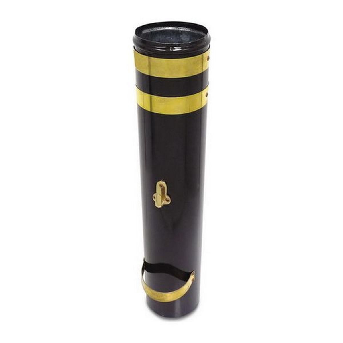 AG Chimney Black 4-3/4" x 24" Single Galvanised AC-001