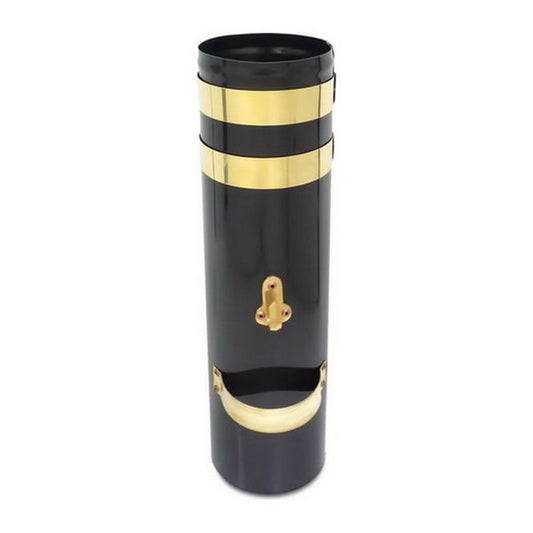 AG Chimney Black 5-1/8" x 18" Single Galvanised AC-012