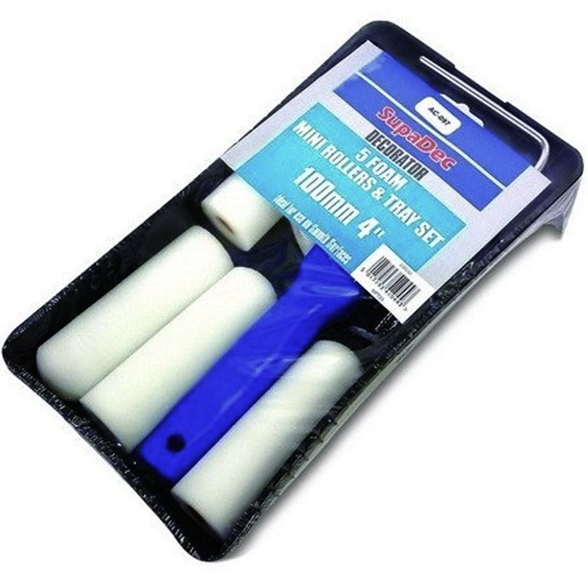 SupaDec Mini Foam Roller & Paint Tray AC-097