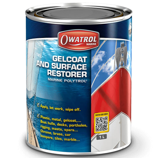 Owatrol Polytrol Gelcoat and Surface Restorer (1 Litre) AC-144