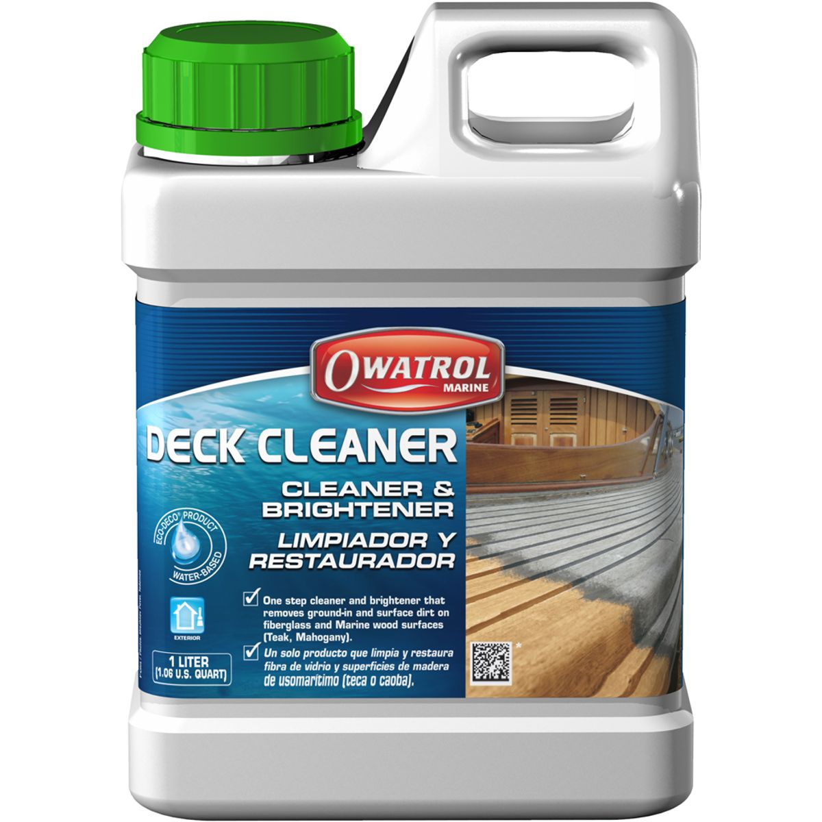 Owatrol Marine Deck Cleaner Wood Restorer (1 Litre) AC-145