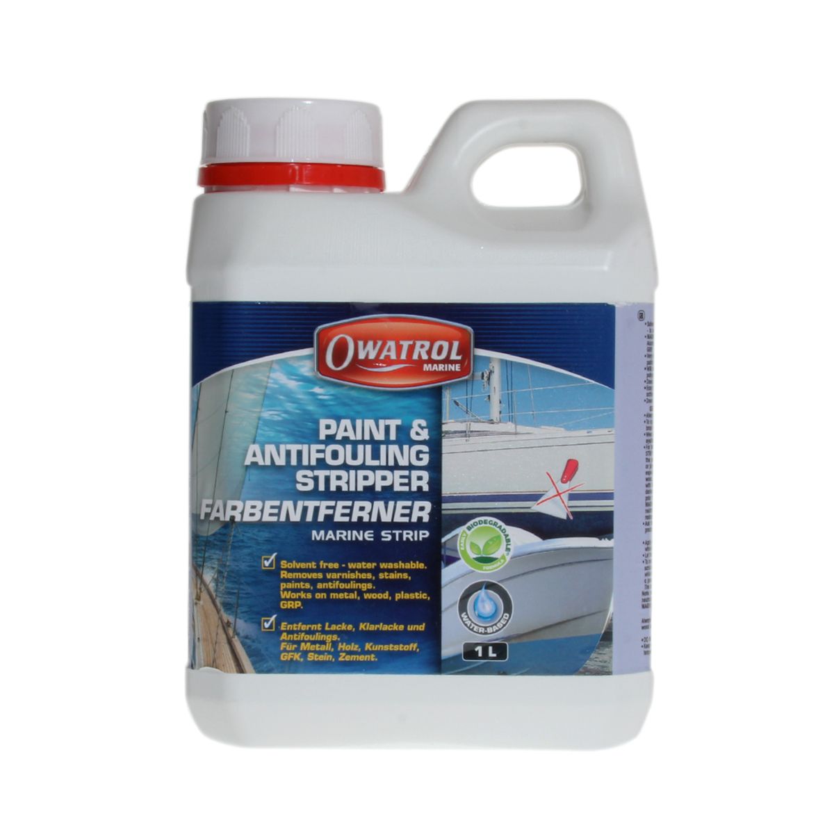 Owatrol Marine Strip Paint, Varnish and Antifouling Stripper (1 Litre) AC-170