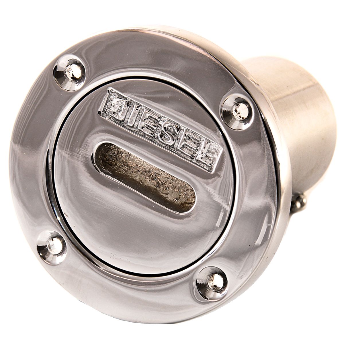 AG Diesel Filler in Chrome (1-3/8" Straight Neck) AD-017/M