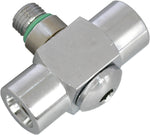 Beaver 3/8" UNF 90° Low Pressure Double Hose Adaptor