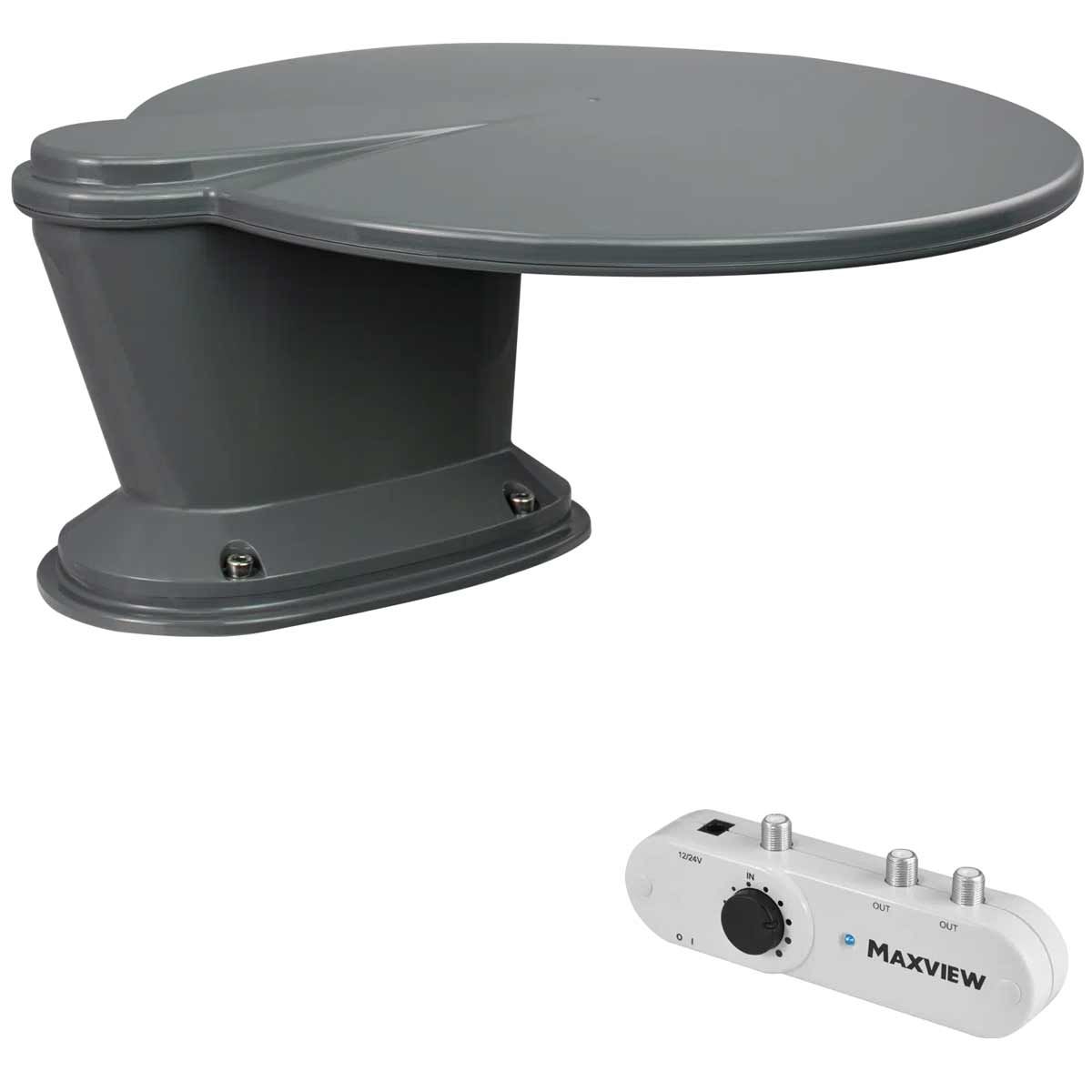 Maxview Omni Directional Aerial - Gazelle Pro Mk2 (TV FM DAB - 12/24V)