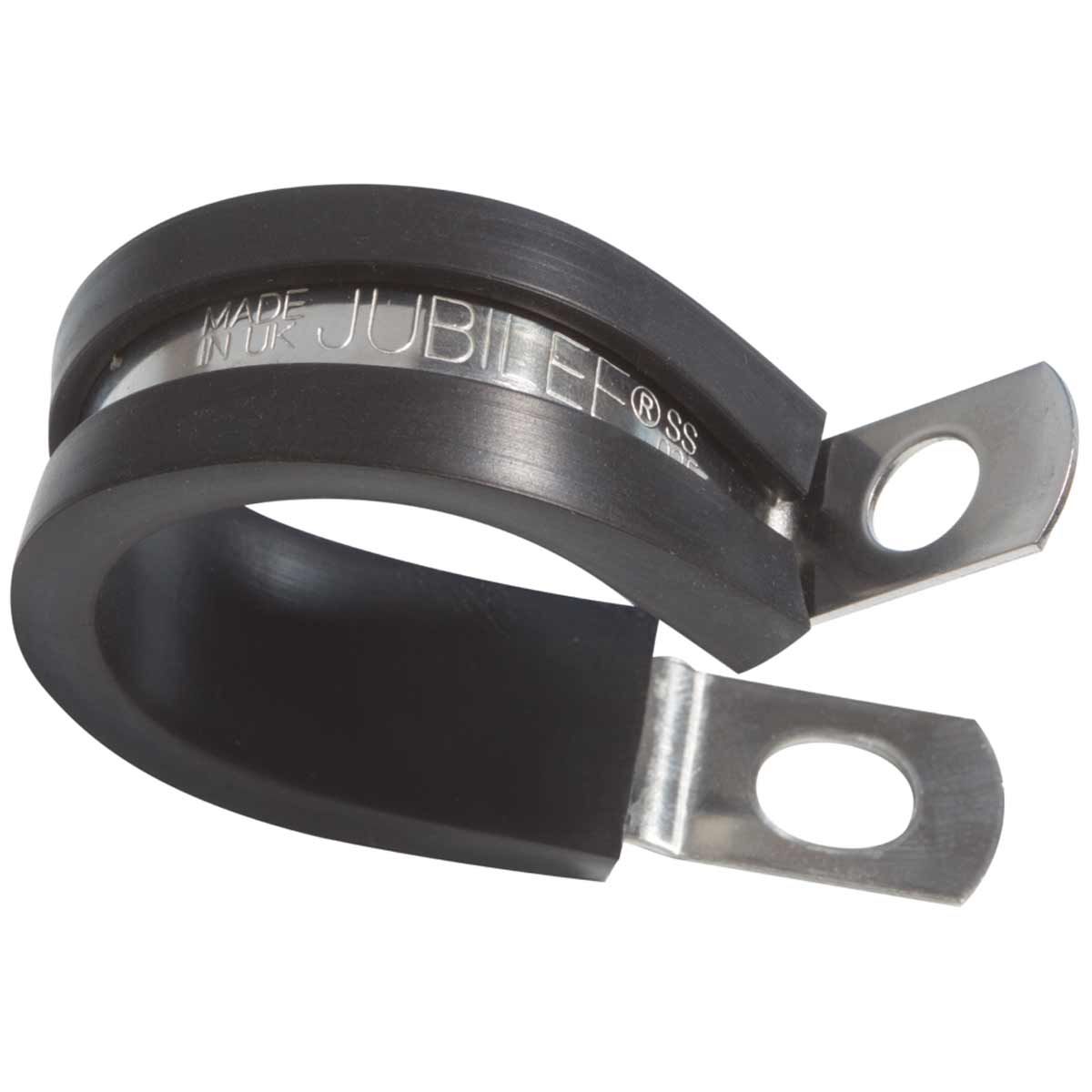 Jubilee Rubber Lined P Clip 48mm Stainless Steel (304) AH-096