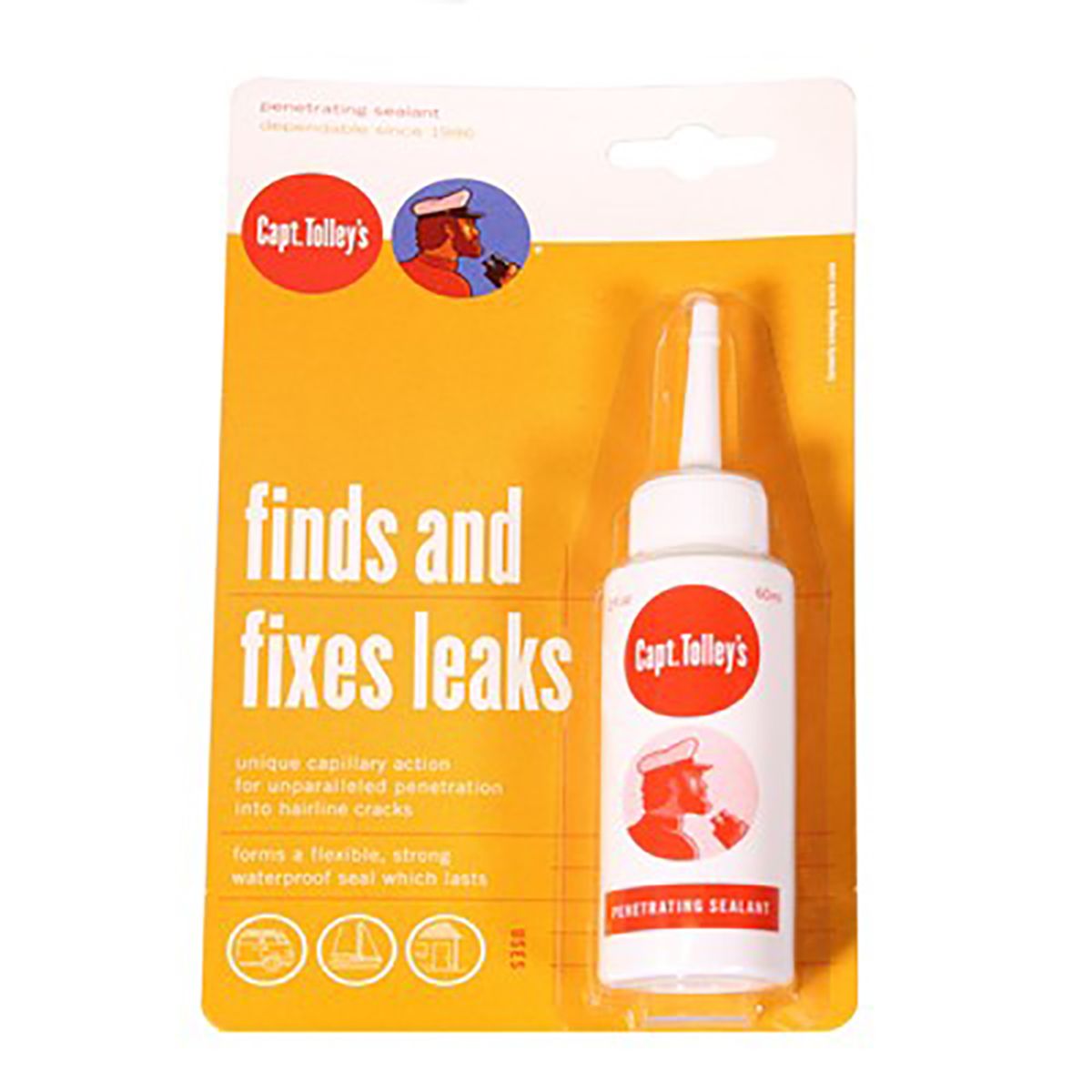 Captain Tolley's Creeping Crack Cure Penetrating Sealant (60ml) AM-016