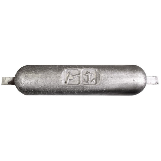 AG Straight Magnesium Hull Anode for Fresh Waters (4.5kg) AN-045