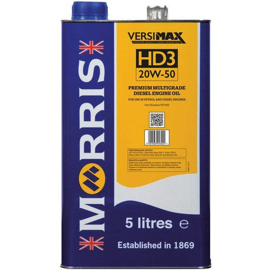 Morris Versimax HD3 Engine Oil (20W-50 / 5 Litre) AO-001