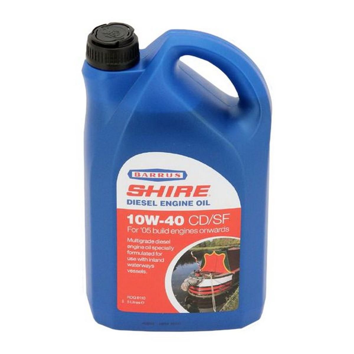 Marine Engine Oil for Shire and Yanmar TNV (SAE 10W-40 / 5 Litres) AO-027