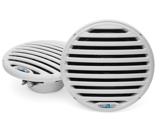 Aquatic 6.5" Economy Speakers, White - Pair